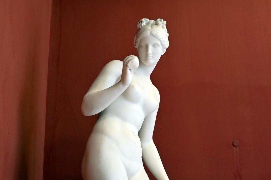 Bertel Thorvaldsen (1805–1836), Venus mit Apfel, Paris, Musée du Louvre, Saal 400, um 1805, Bild 3/4