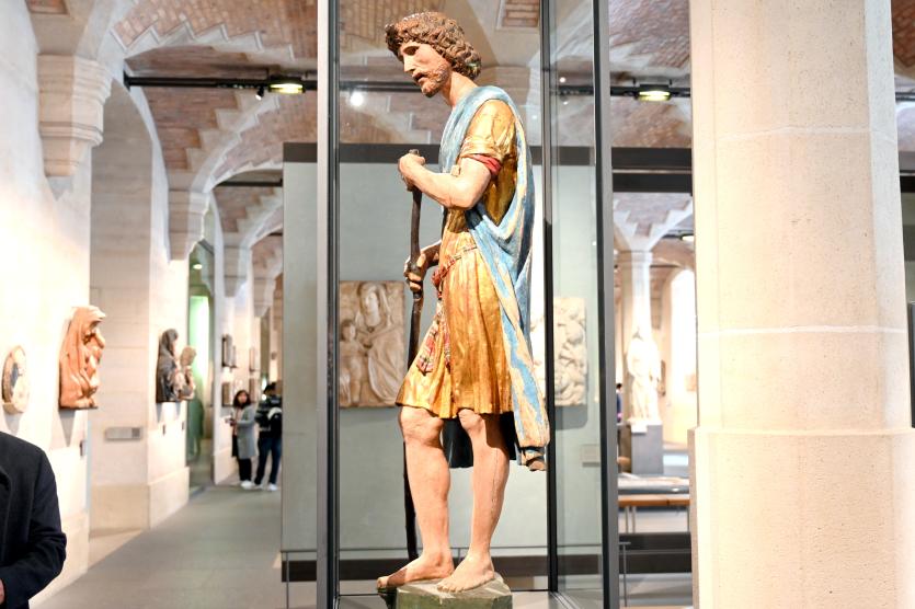 Francesco di Giorgio Martini (1460–1495), Heiliger Christophorus, Siena, Chiesa di Sant’Agostino, jetzt Paris, Musée du Louvre, Saal 160, um 1488–1490, Bild 4/6