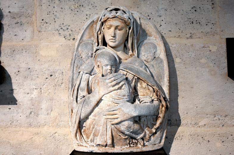 Michelozzo di Bartolommeo (1426–1440), Maria mit Kind, Paris, Musée du Louvre, Saal 160, Undatiert