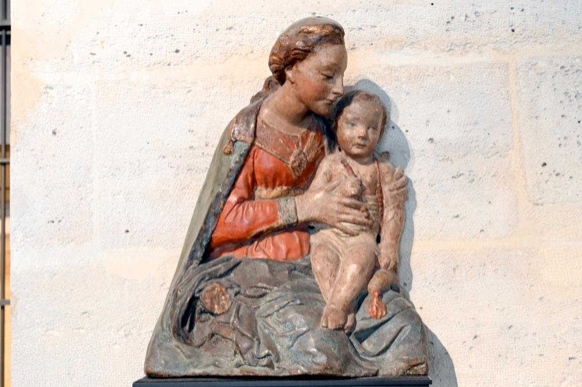 Matteo Civitali (Nachahmer) (Undatiert), Maria mit Kind, Paris, Musée du Louvre, Saal 160, Undatiert
