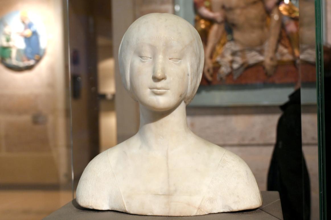 Francesco Laurana (1468–1475), Büste einer jungen Frau, Paris, Musée du Louvre, Saal 160, Undatiert