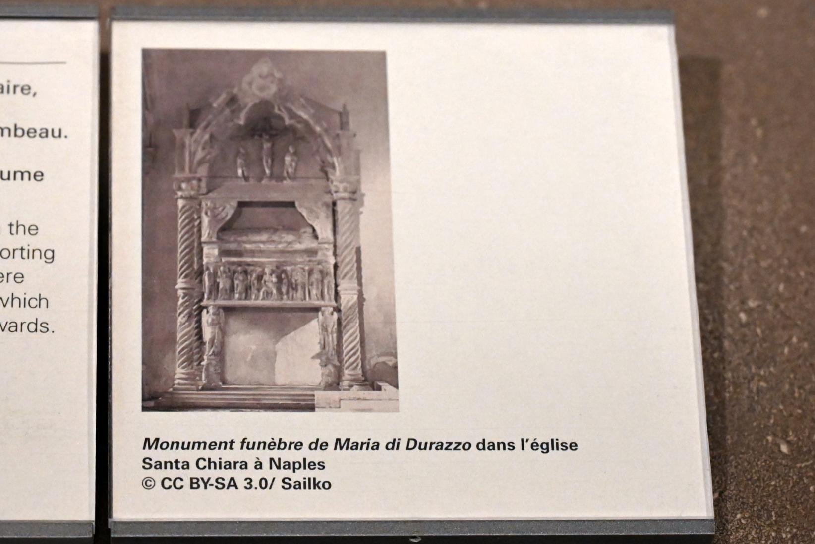 Temperantia hält einen Blumenstrauß, Paris, Musée du Louvre, Saal 160, 1300–1350, Bild 4/4