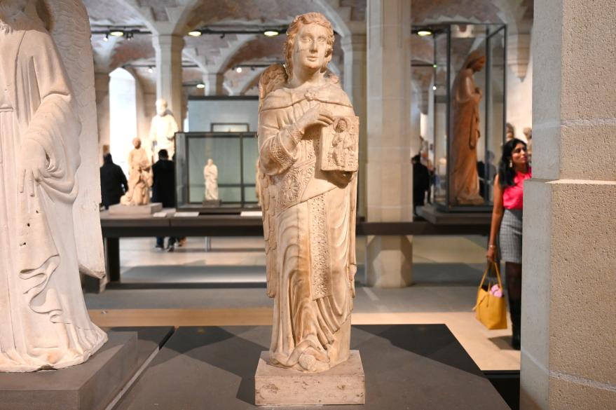 Niccolò Pisano (Werkstatt) (1265–1272), Allegorie des Glaubens, Paris, Musée du Louvre, Saal 160, um 1265–1270