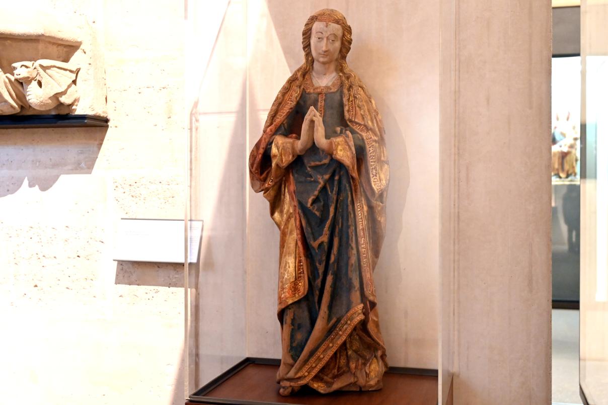 Jungfrau Maria, Paris, Musée du Louvre, Saal 164, um 1480–1500, Bild 2/4