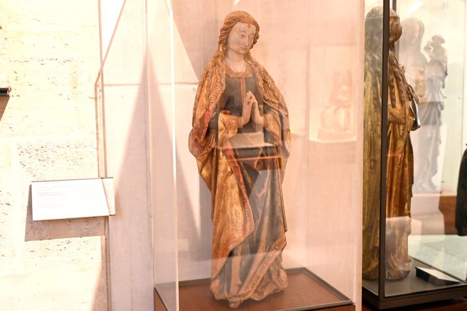 Jungfrau Maria, Paris, Musée du Louvre, Saal 164, um 1480–1500, Bild 3/4