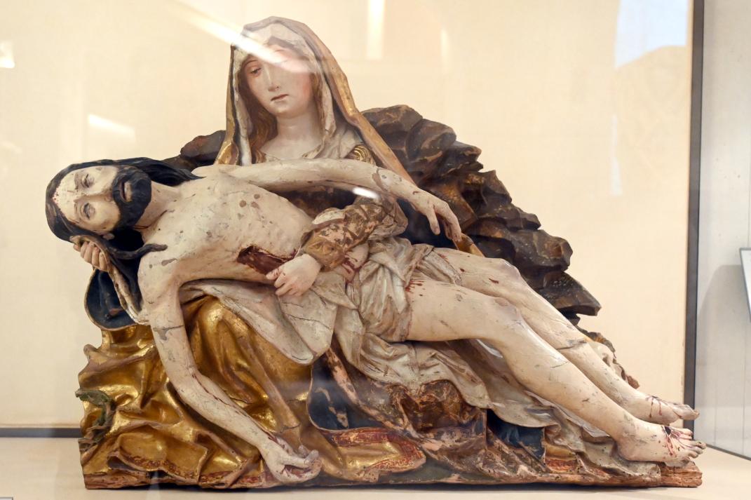 Gil de Siloé (Umkreis) (1497), Pietà, Paris, Musée du Louvre, Saal 164, um 1495–1500, Bild 2/3