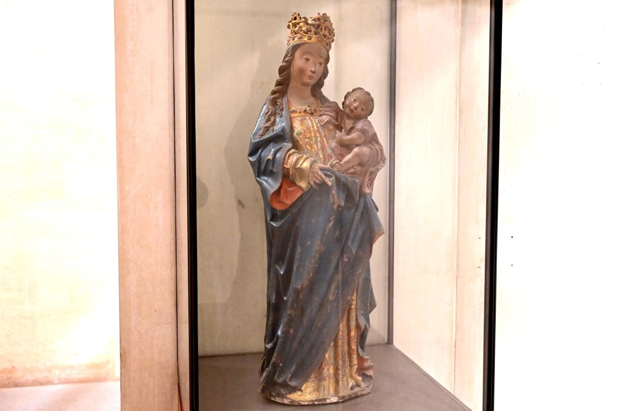 Maria mit Kind, Paris, Musée du Louvre, Saal 164, 2. Hälfte 15. Jhd.