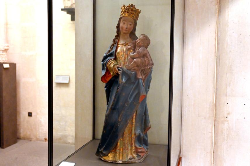 Maria mit Kind, Paris, Musée du Louvre, Saal 164, 2. Hälfte 15. Jhd., Bild 2/5