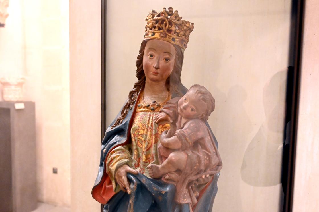 Maria mit Kind, Paris, Musée du Louvre, Saal 164, 2. Hälfte 15. Jhd., Bild 3/5