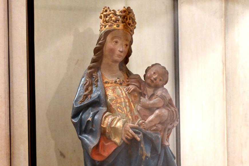 Maria mit Kind, Paris, Musée du Louvre, Saal 164, 2. Hälfte 15. Jhd., Bild 4/5