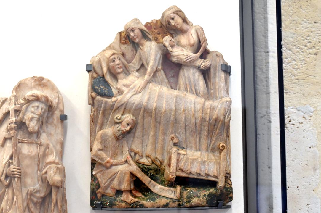 Die Geburt des Heiligen Johannes des Täufers, Paris, Musée du Louvre, Saal 165, um 1450–1500, Bild 1/2