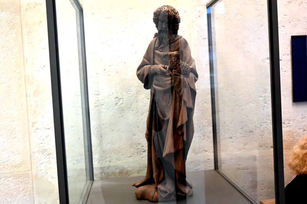 Heiliger Johannes der Täufer, Paris, Musée du Louvre, Saal 165, Beginn 15. Jhd.
