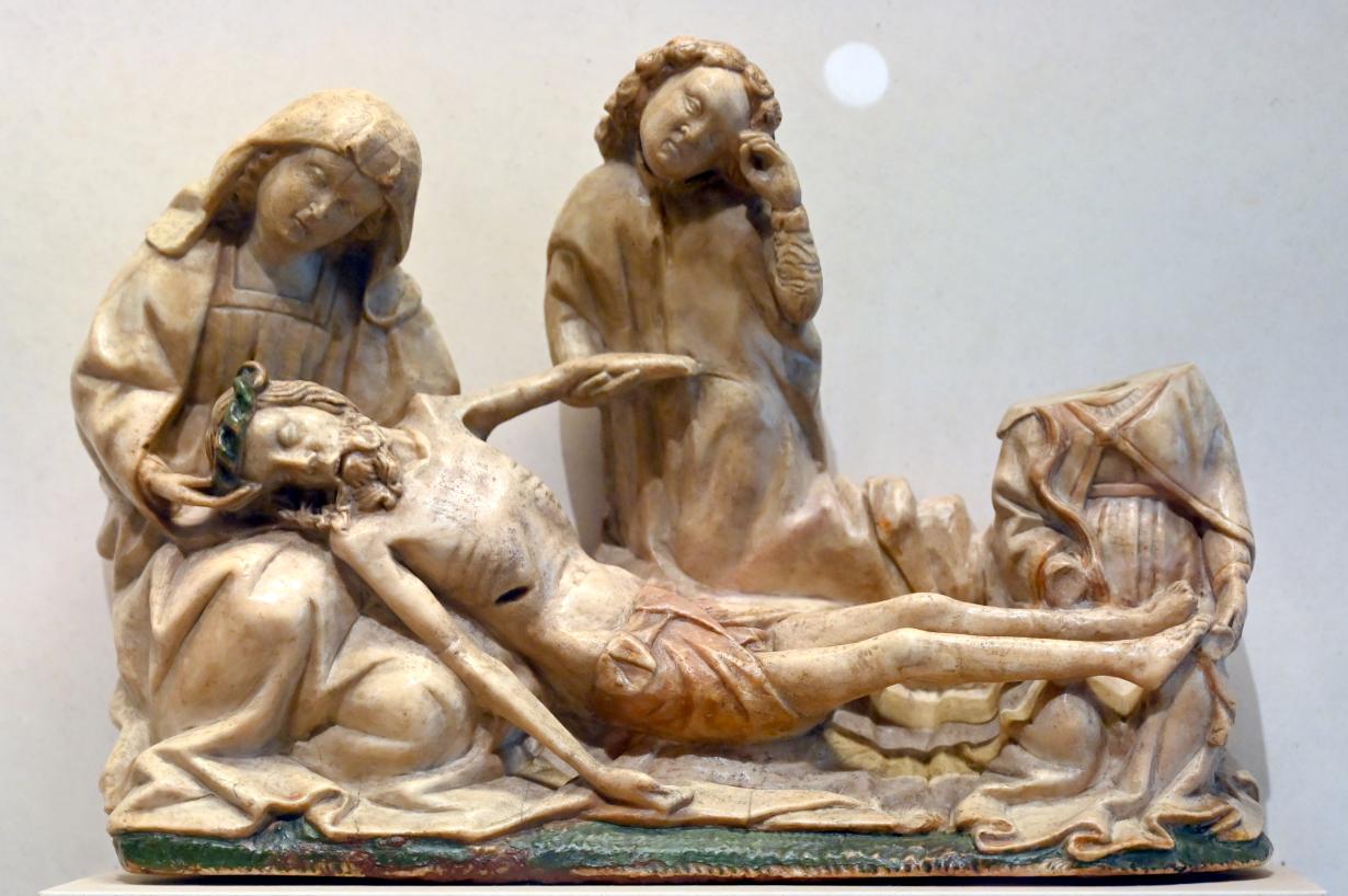Beweinung Christi, Paris, Musée du Louvre, Saal 166, um 1450–1460