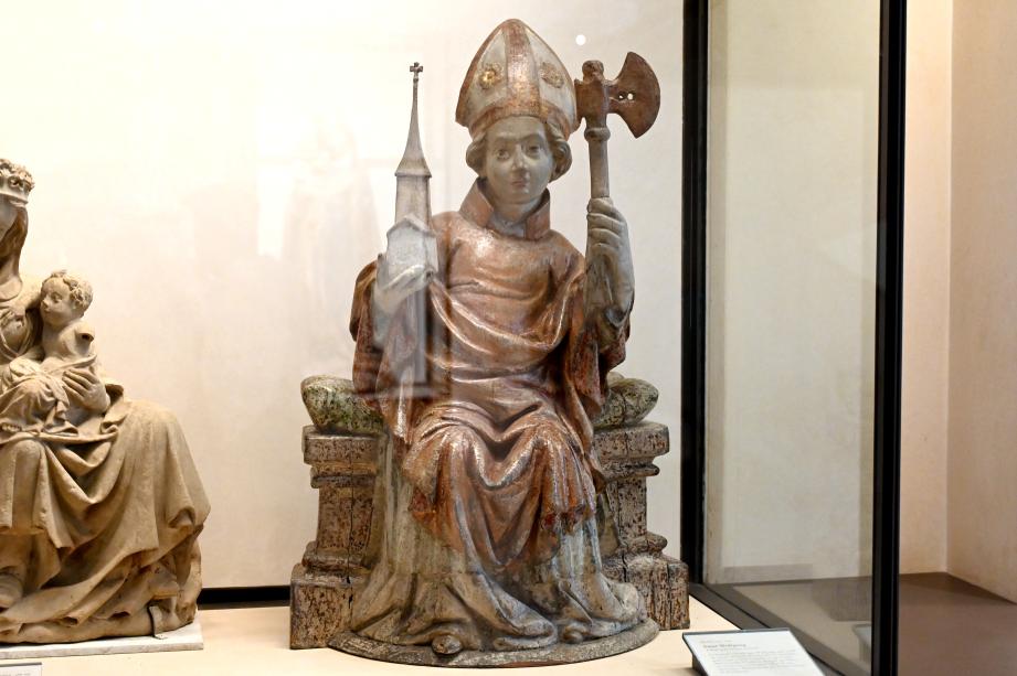 Heiliger Wolfgang, Paris, Musée du Louvre, Saal 166, um 1430