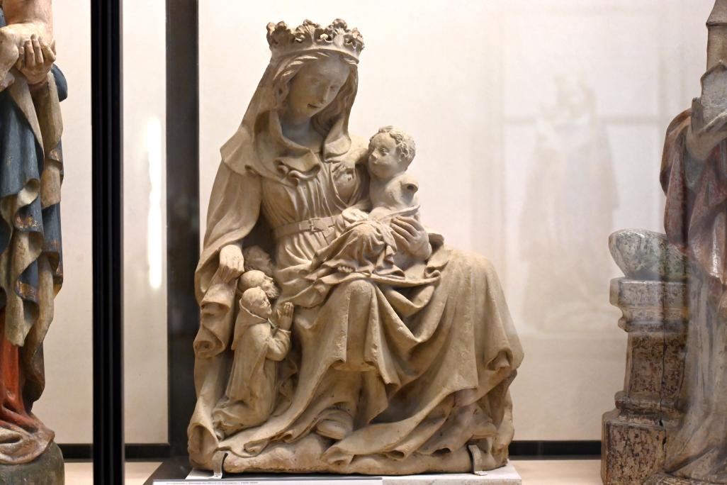Jungfrau der Demut und Barmherzigkeit, Paris, Musée du Louvre, Saal 166, um 1400–1430