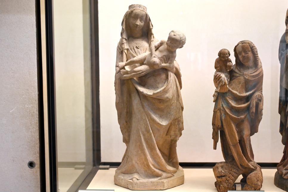 Maria mit Kind, Paris, Musée du Louvre, Saal 166, um 1415–1420