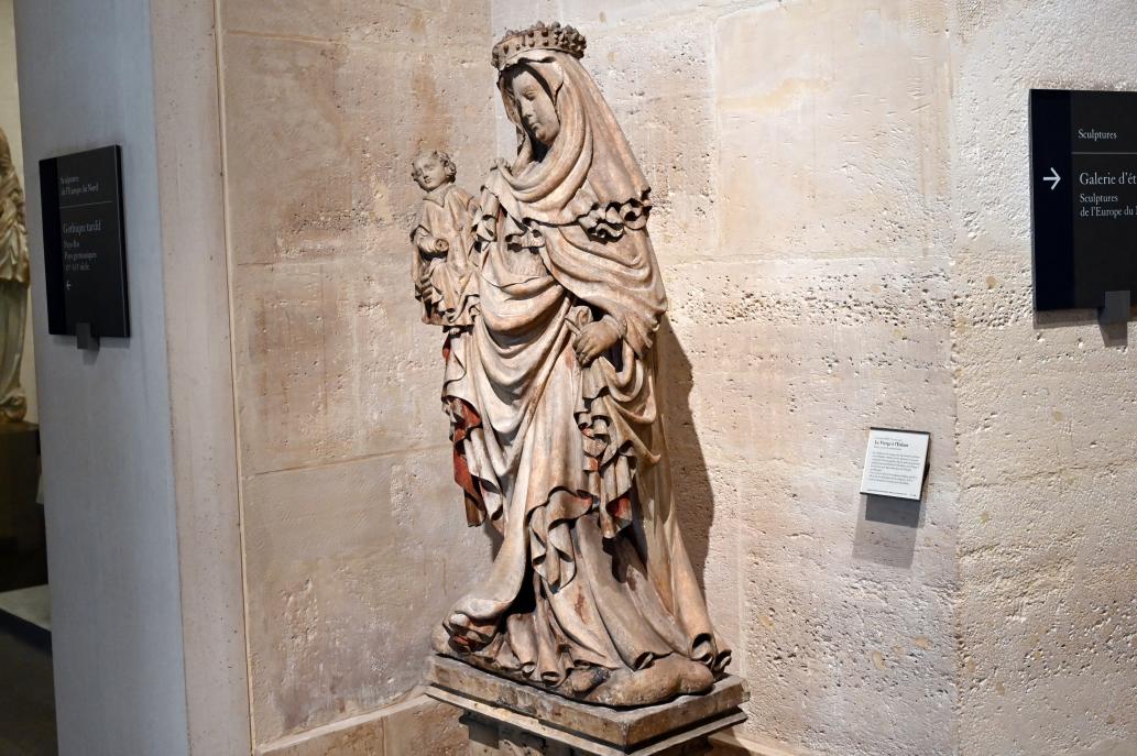 Maria mit Kind, Paris, Musée du Louvre, Saal 166, um 1430, Bild 2/3