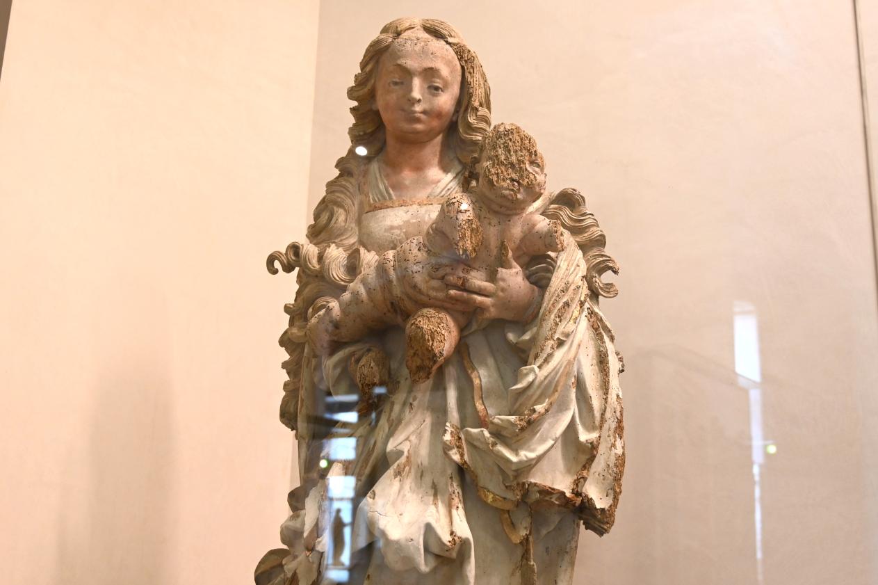 Meister H. L. (1510–1522), Maria mit Kind, Paris, Musée du Louvre, Saal 168, um 1520–1525, Bild 3/4