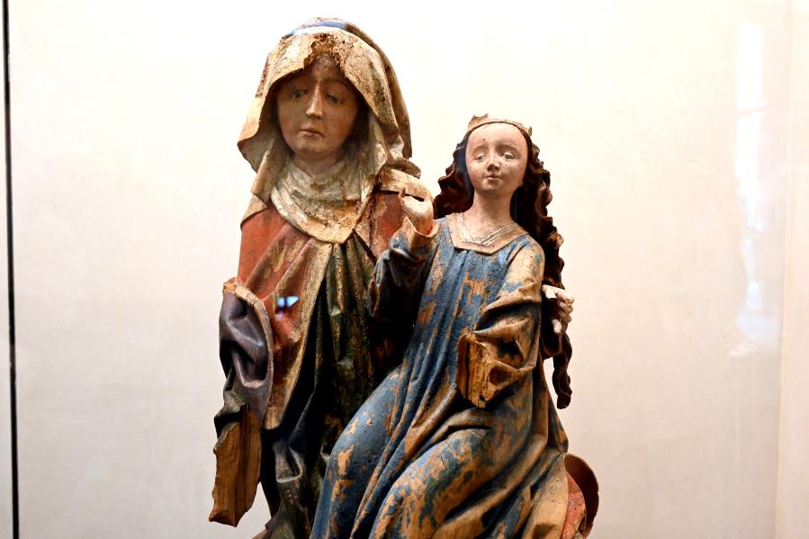 Jos Gundersheimer (Werkstatt) (1500), Heilige Anna Selbdritt, Paris, Musée du Louvre, Saal 168, um 1500, Bild 2/3