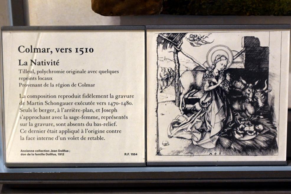 Christi Geburt, Paris, Musée du Louvre, Saal 168, um 1510, Bild 2/2