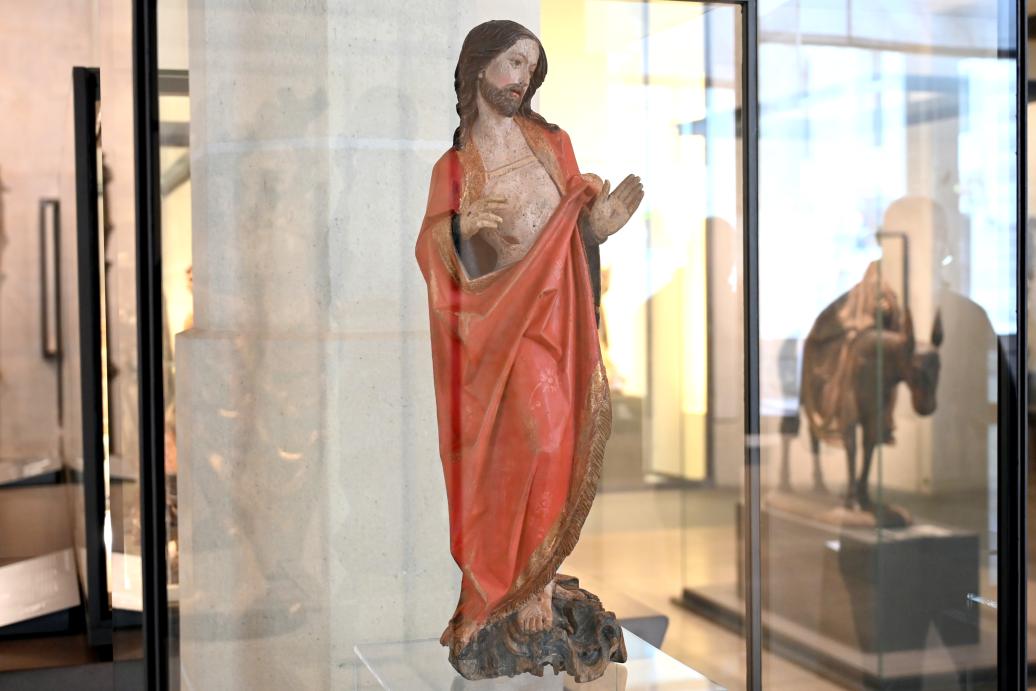 Himmelfahrtschristus, Paris, Musée du Louvre, Saal 169, um 1500, Bild 2/4