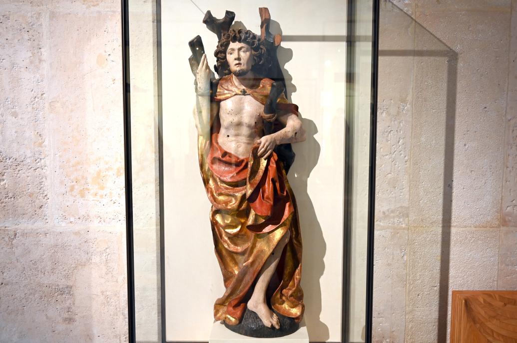 Heiliger Sebastian, Paris, Musée du Louvre, Saal 169, Beginn 16. Jhd.