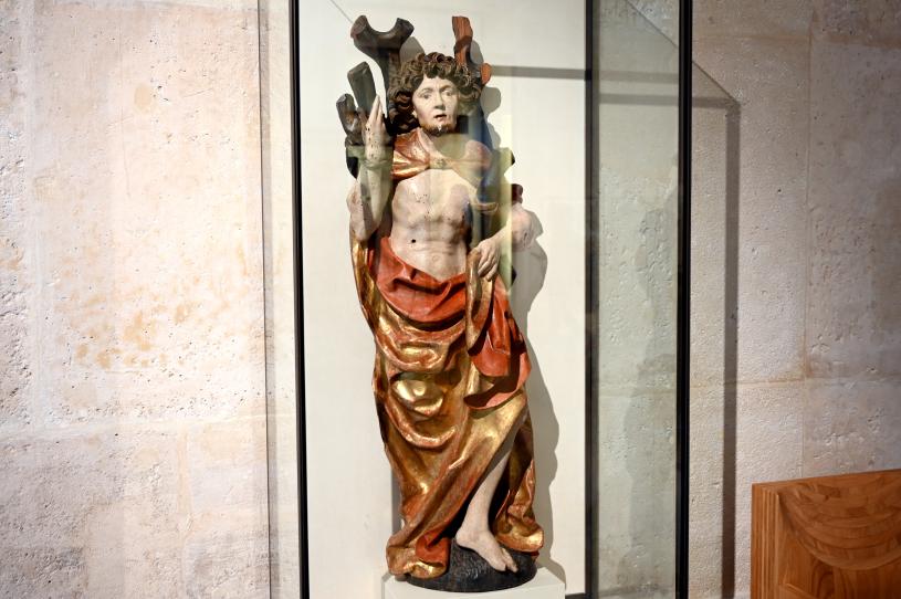 Heiliger Sebastian, Paris, Musée du Louvre, Saal 169, Beginn 16. Jhd., Bild 2/4