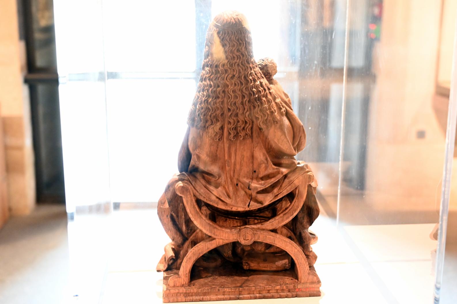 Thronende Maria mit Kind, Paris, Musée du Louvre, Saal 169, um 1490–1500, Bild 3/5