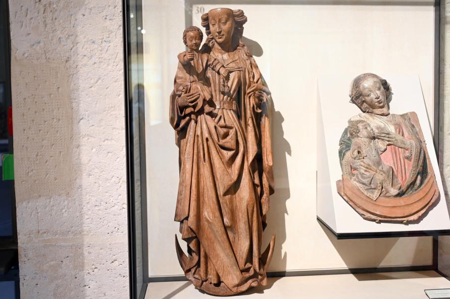 Maria mit Kind, Paris, Musée du Louvre, Saal 169, 2. Hälfte 15. Jhd.