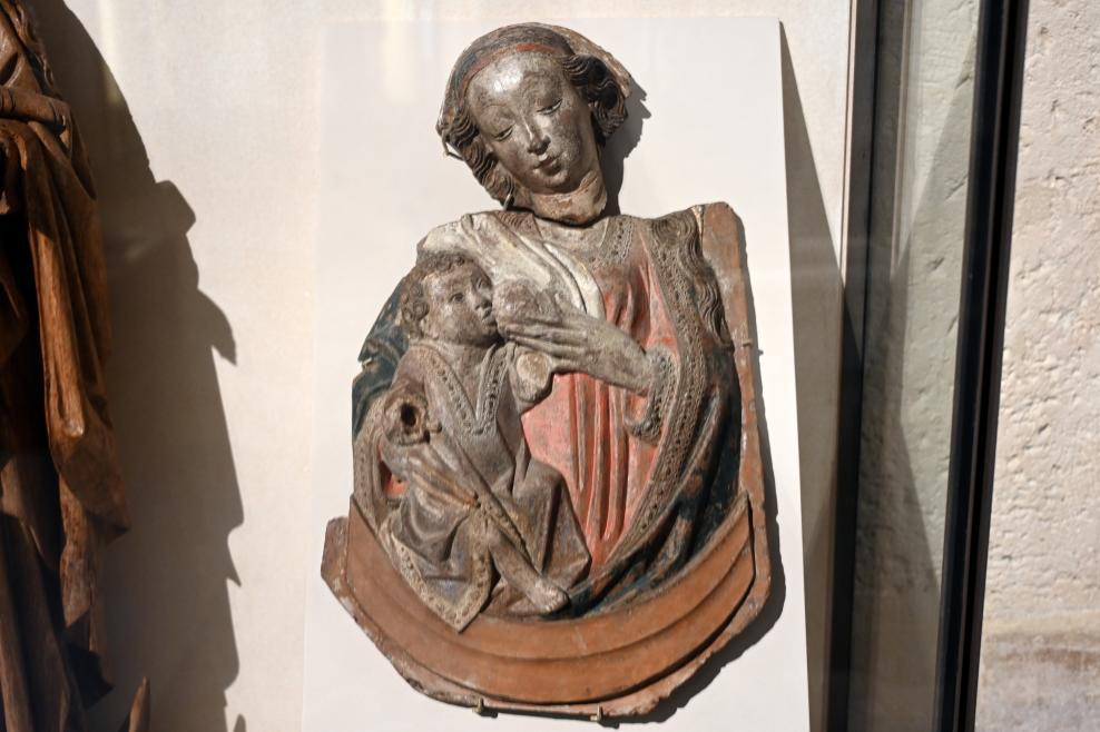 Maria den Jesusknaben stillend, Paris, Musée du Louvre, Saal 169, 2. Hälfte 15. Jhd., Bild 1/2