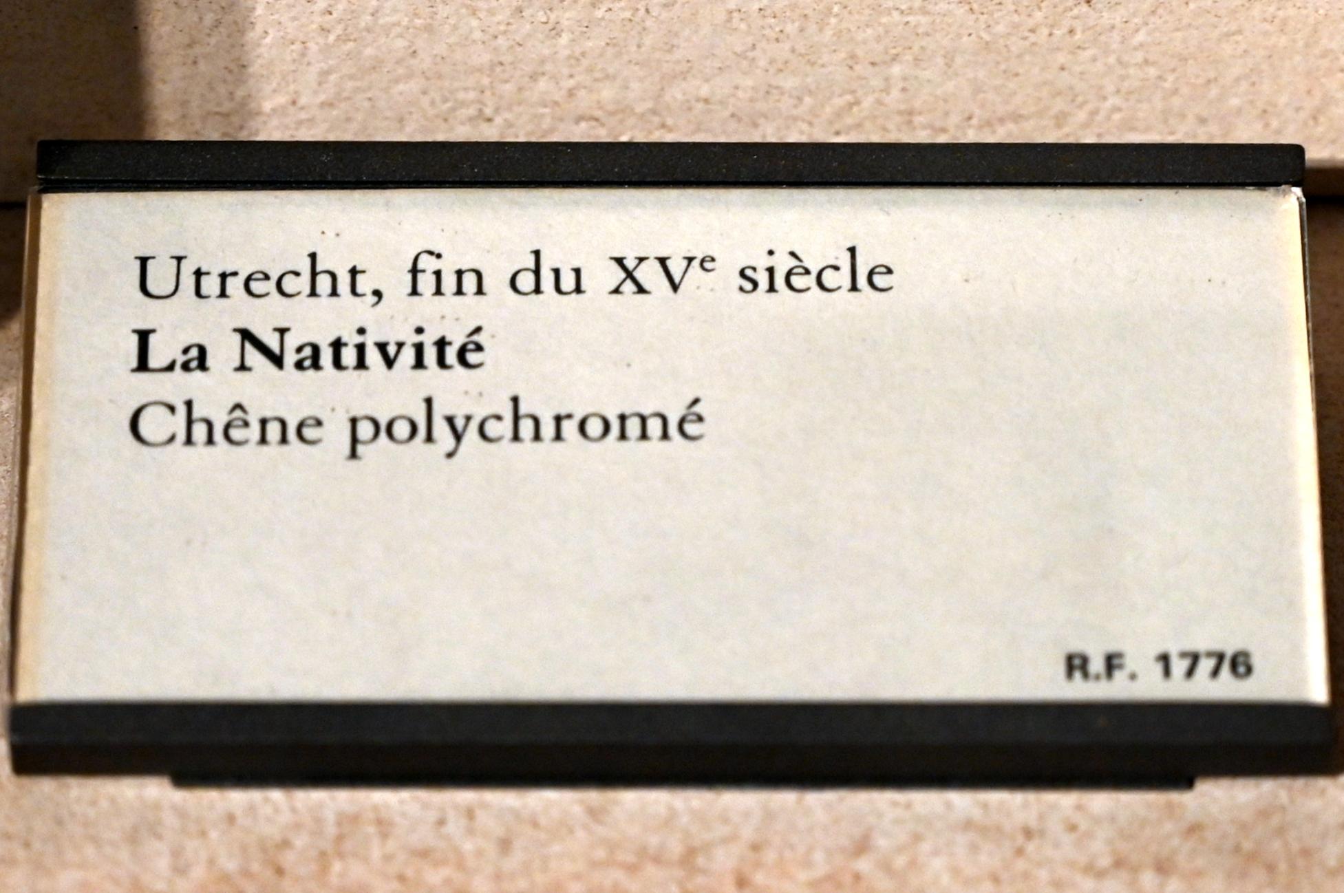 Christi Geburt, Paris, Musée du Louvre, Saal 169, Ende 15. Jhd., Bild 3/3