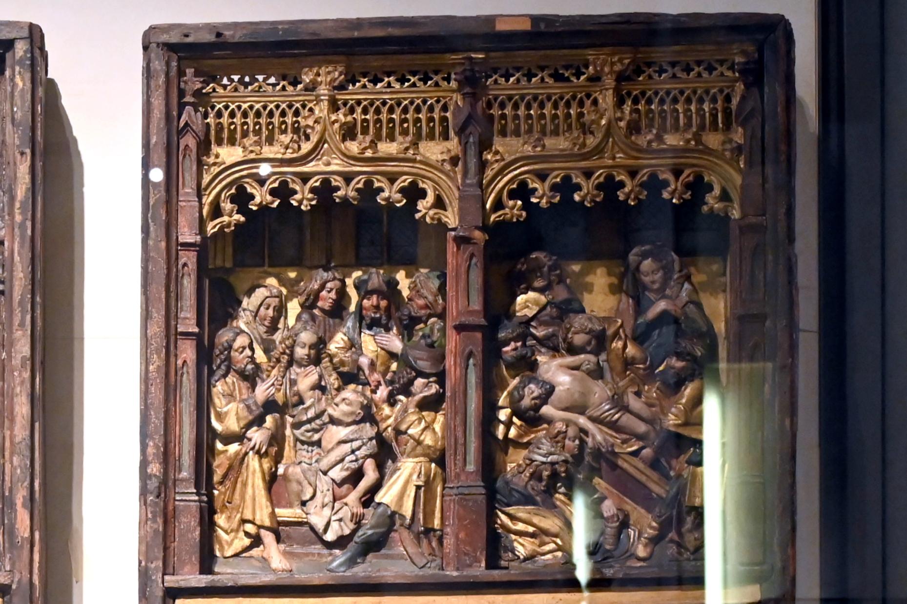 Szenen aus dem Leben der Heiligen Maria Magdalena, Paris, Musée du Louvre, Saal 169, Beginn 16. Jhd., Bild 2/6