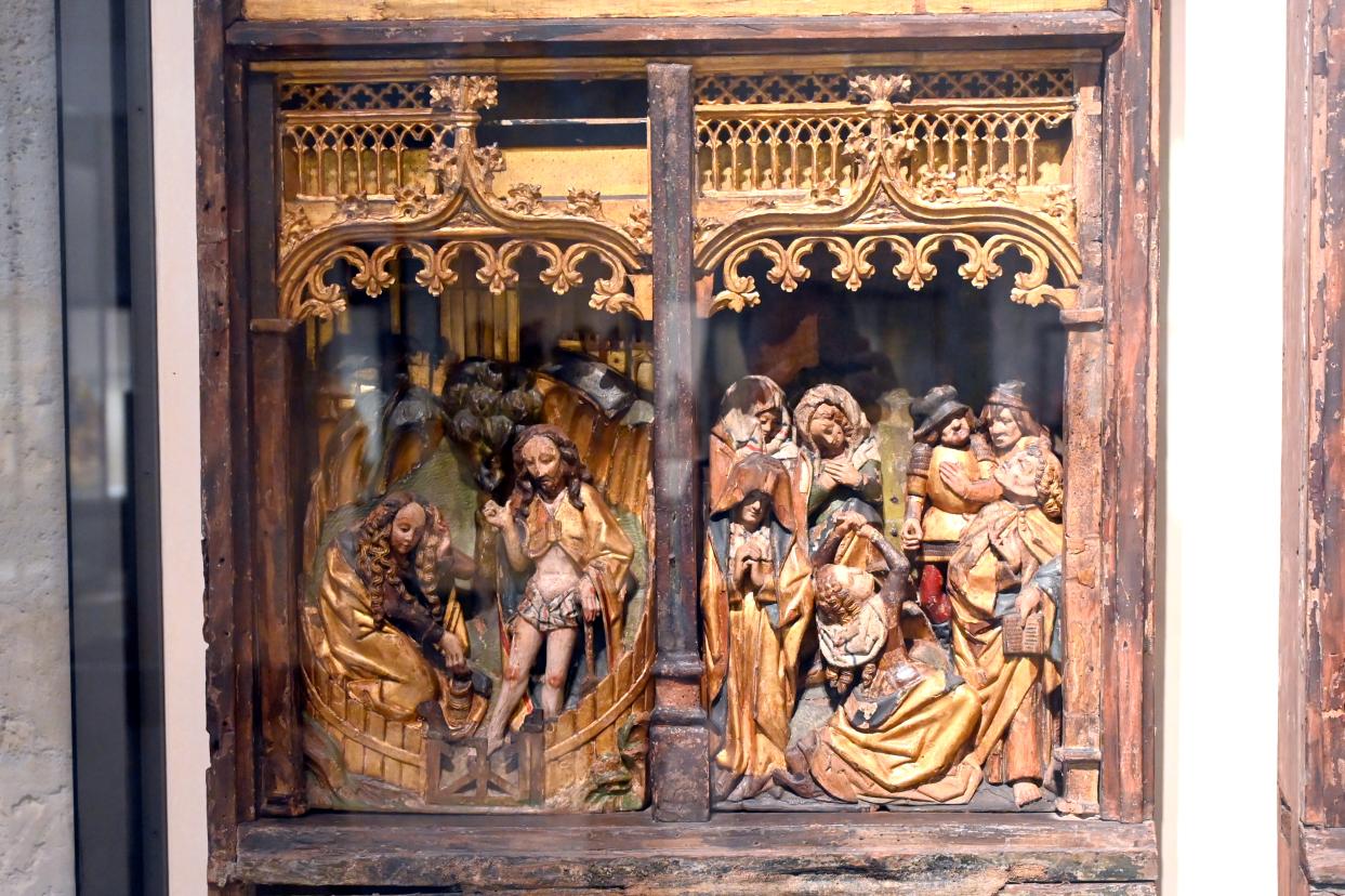 Szenen aus dem Leben der Heiligen Maria Magdalena, Paris, Musée du Louvre, Saal 169, Beginn 16. Jhd., Bild 4/6