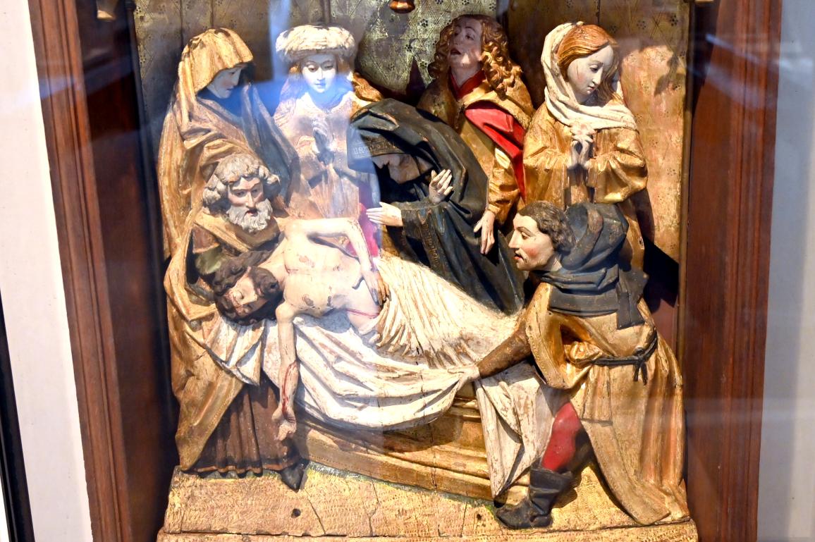 Grablegung Christi, Paris, Musée du Louvre, Saal 169, um 1480–1490, Bild 2/4