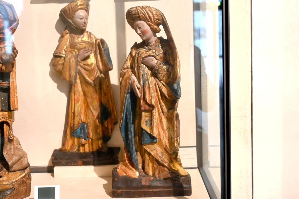 Zwei weibliche Heilige, Paris, Musée du Louvre, Saal 169, um 1500–1510