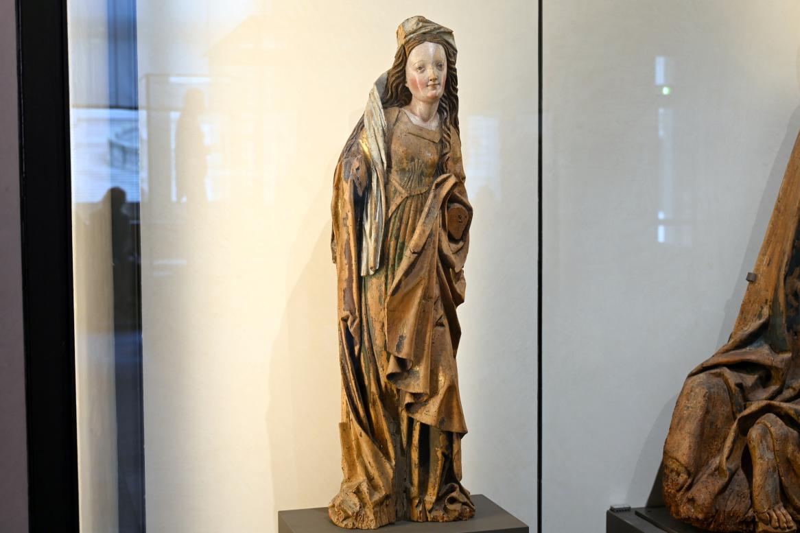 Weibliche Heilige, Paris, Musée du Louvre, Saal 169, um 1490–1500, Bild 2/4