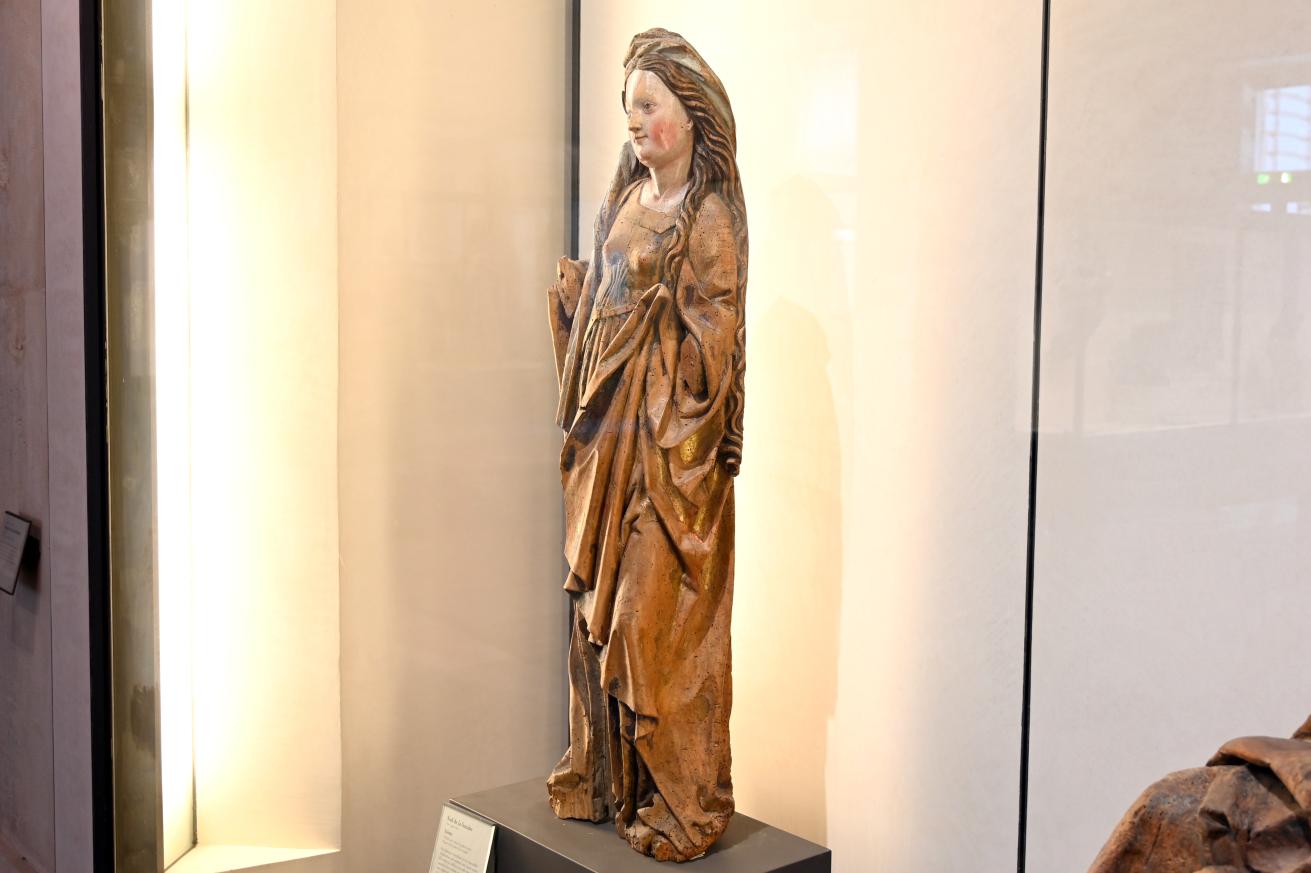 Weibliche Heilige, Paris, Musée du Louvre, Saal 169, um 1490–1500, Bild 3/4