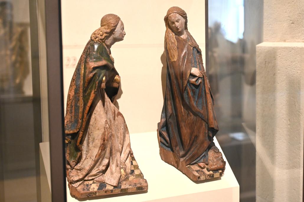 Mariä Verkündigung, Paris, Musée du Louvre, Saal 169, um 1470–1480, Bild 2/4