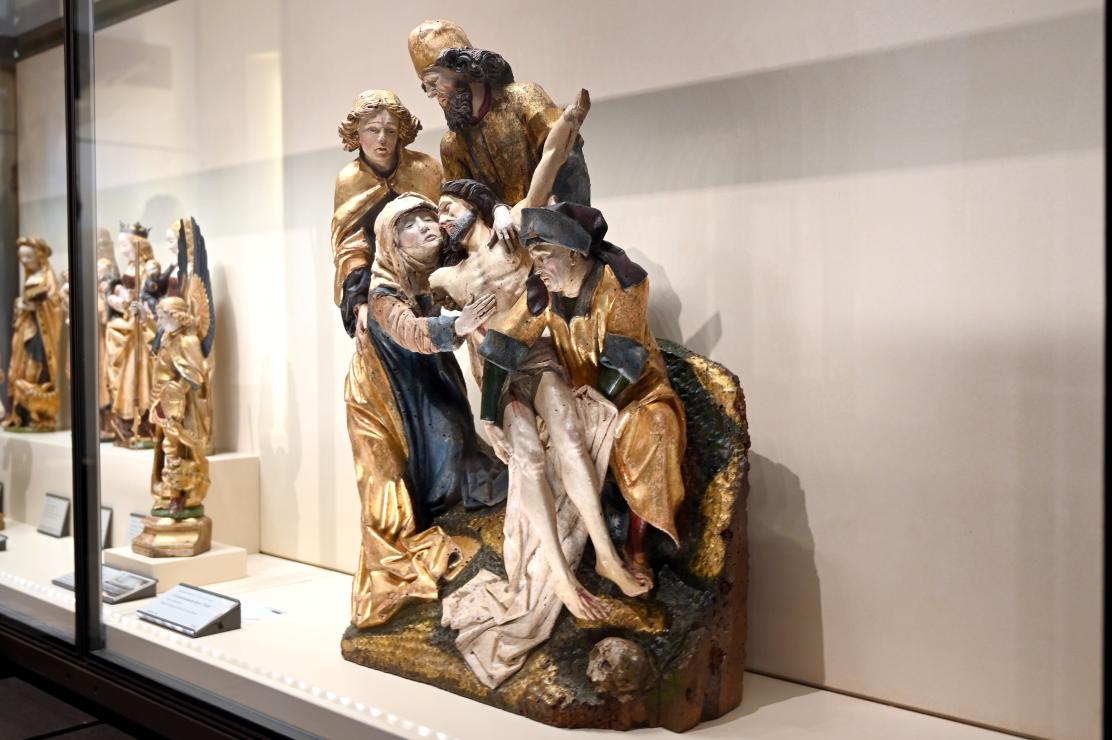 Kreuzabnahme, Paris, Musée du Louvre, Saal 169, um 1470–1490, Bild 3/4