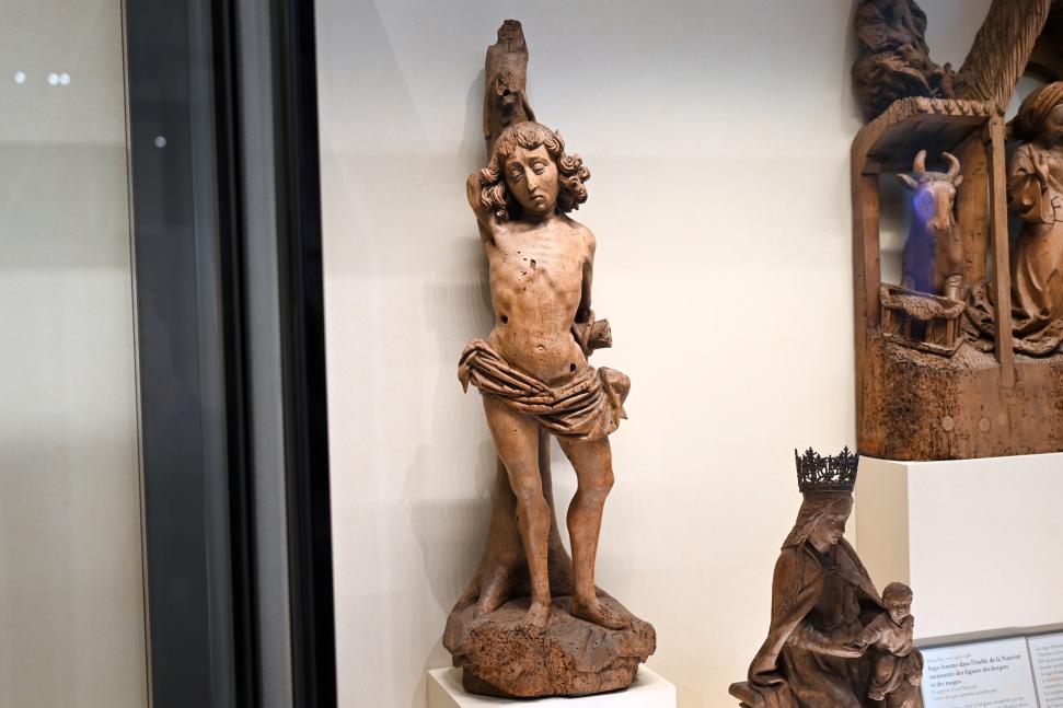 Heiliger Sebastian, Paris, Musée du Louvre, Saal 169, um 1490–1500, Bild 2/3