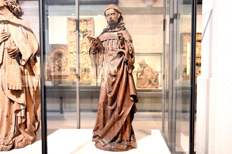 Meister von Elsloo (Umkreis) (1505–1517), Heiliger Leonard, Paris, Musée du Louvre, Saal 169, Beginn 16. Jhd., Bild 2/4