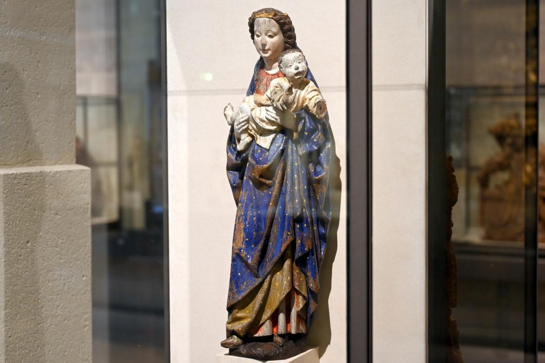 Maria mit Kind, Paris, Musée du Louvre, Saal 169, um 1490–1500, Bild 2/4