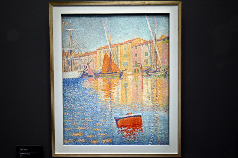 Paul Signac (1883–1933), Die rote Boje, Paris, Musée d’Orsay, 1895