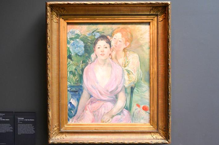 Berthe Morisot (1870–1894), Die Hortensie (Die zwei Schwestern), Paris, Musée d’Orsay, 1894