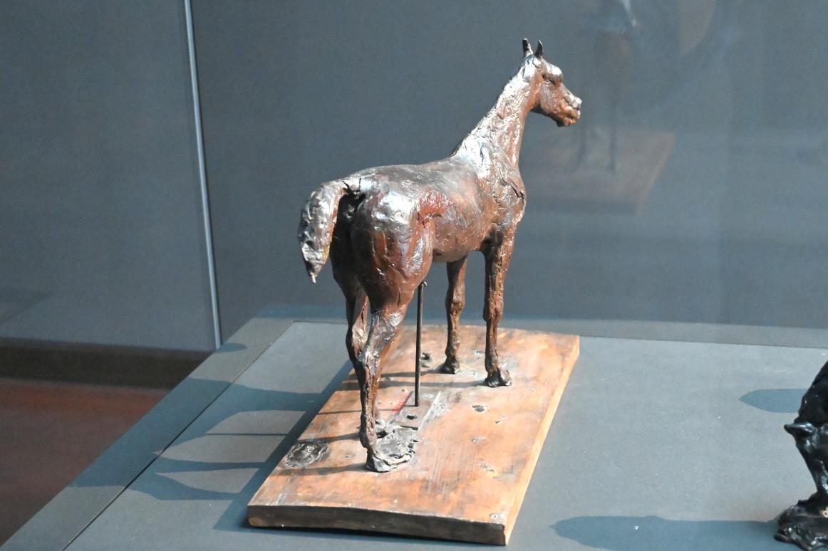 Edgar Degas (1855–1909), Pferd in Ruhe, Paris, Musée d’Orsay, 1865–1881, Bild 3/4
