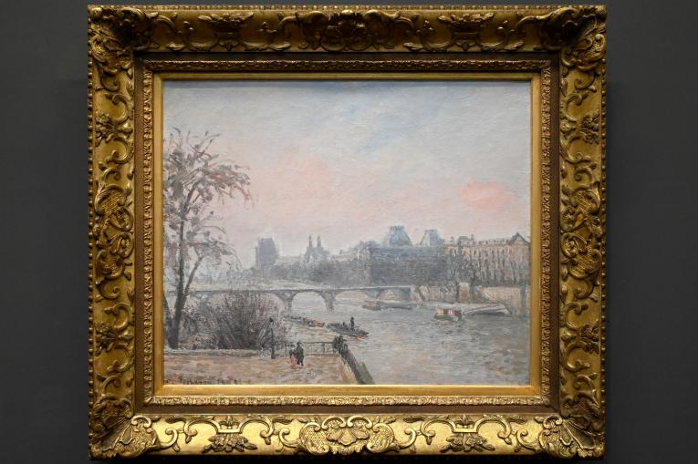 Camille Pissarro (1863–1903), Die Seine und der Louvre, Paris, Musée d’Orsay, 1903