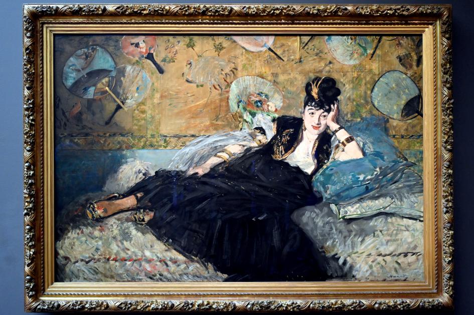 Édouard Manet (1855–1882), Die Dame mit den Fächern, Paris, Musée d’Orsay, 1873