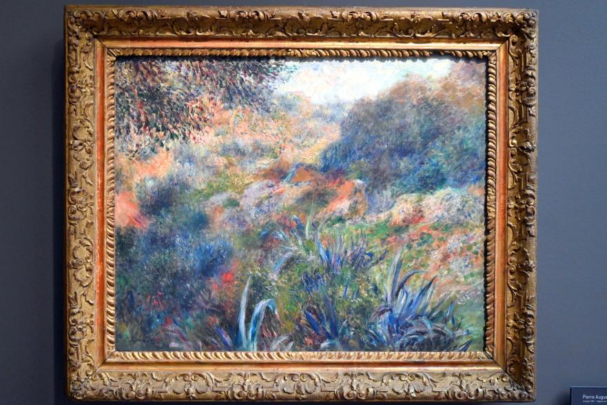 Auguste Renoir (Pierre-Auguste Renoir) (1866–1918), Algerische Landschaft (Ravin de la femme sauvage), Paris, Musée d’Orsay, 1881
