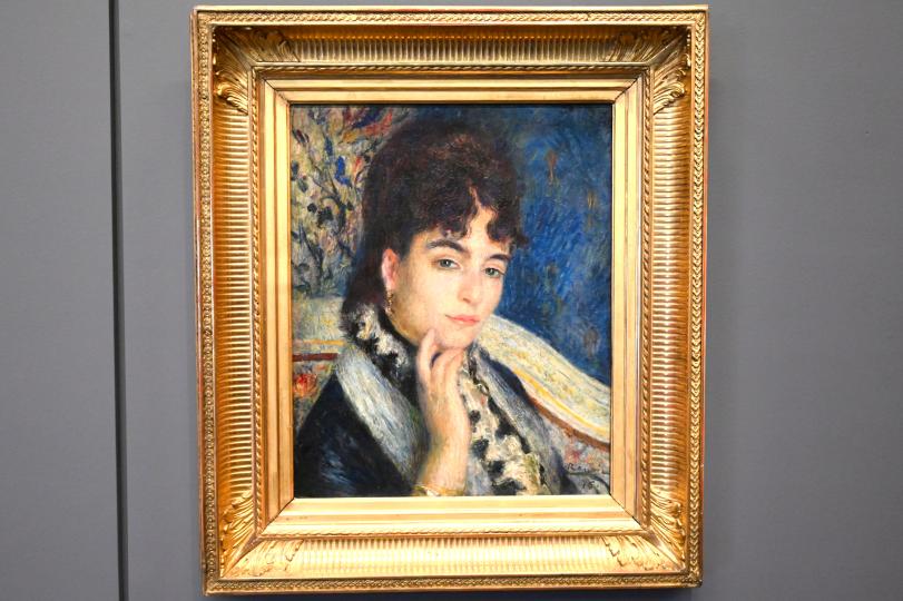 Auguste Renoir (Pierre-Auguste Renoir) (1866–1918), Madame Alphonse Daudet, Paris, Musée d’Orsay, 1876