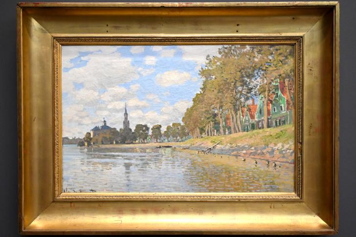 Claude Monet (1864–1925), Zaandam (Kanal in Holland), Paris, Musée d’Orsay, 1871